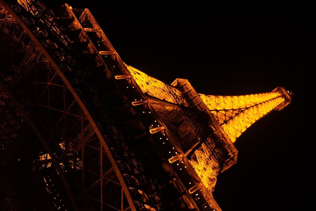 Eiffel Tower at night